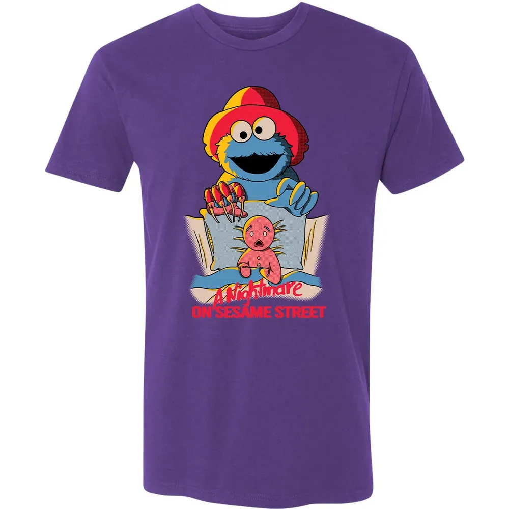 A Nightmare On Sesame Street Premium Unisex T-shirt - 7