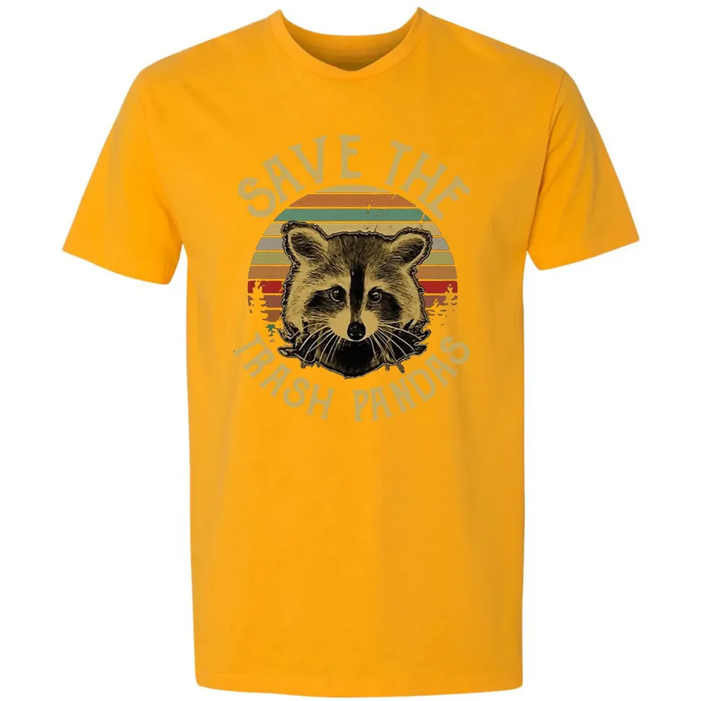 Save The Trash Pandas Premium Unisex T-shirt - 11
