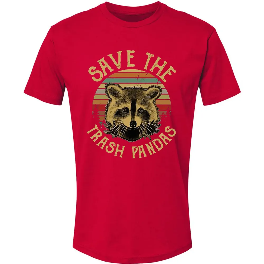 Save The Trash Pandas Premium Unisex T-shirt - 6