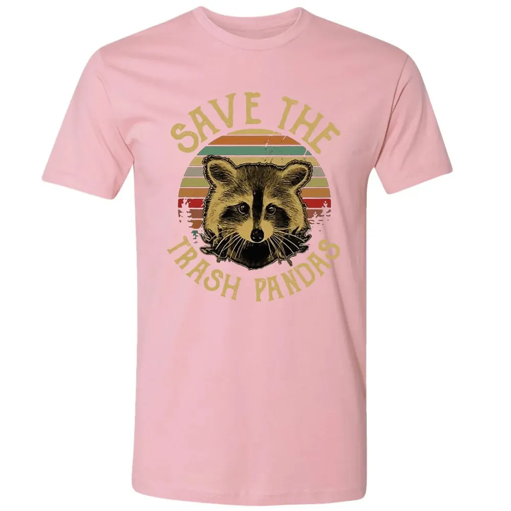 Save The Trash Pandas Premium Unisex T-shirt - 3
