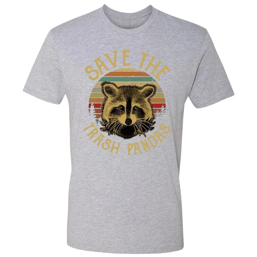 Save The Trash Pandas Premium Unisex T-shirt - 9