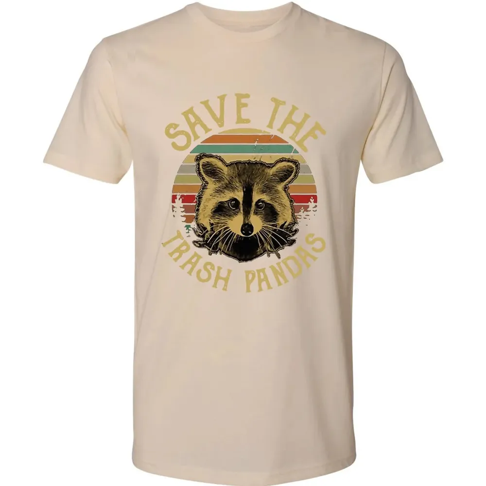 Save The Trash Pandas Premium Unisex T-shirt - 13