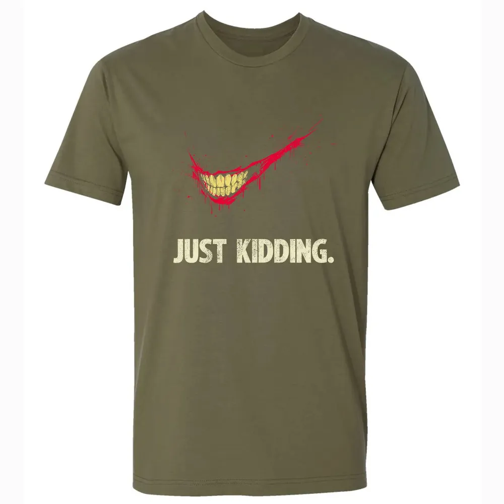 Just Kidding Premium Unisex T-shirt - 5