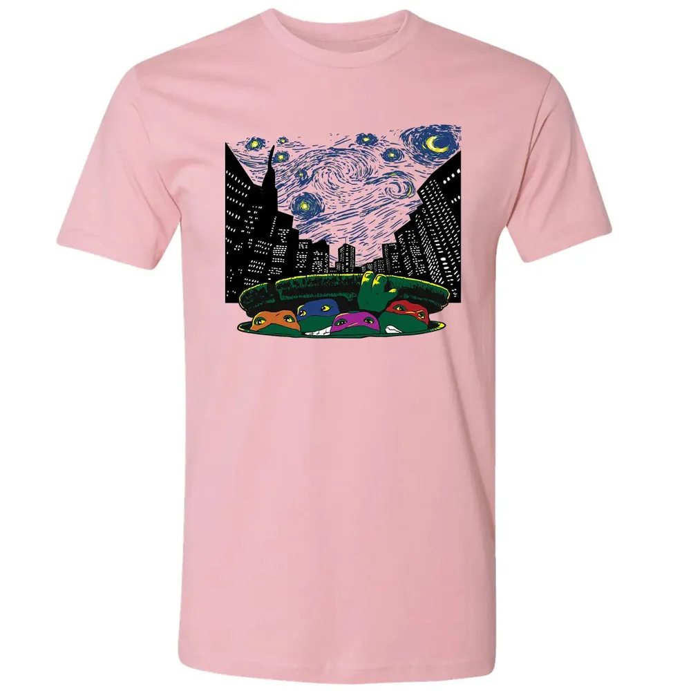 Starry City Night Premium Unisex T-shirt - 3