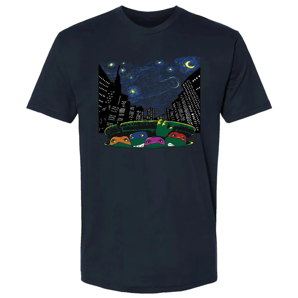 Starry City Night Premium Unisex T-shirt - 2