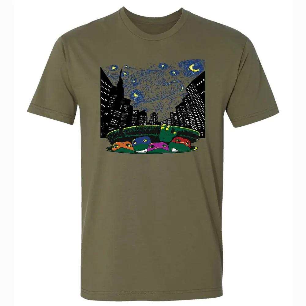 Starry City Night Premium Unisex T-shirt - 5