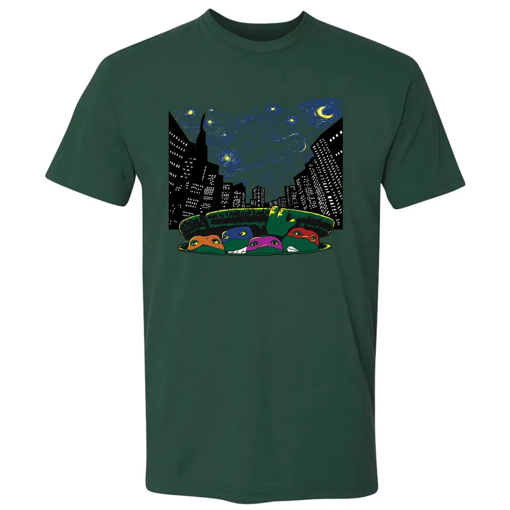 Starry City Night Premium Unisex T-shirt - 12
