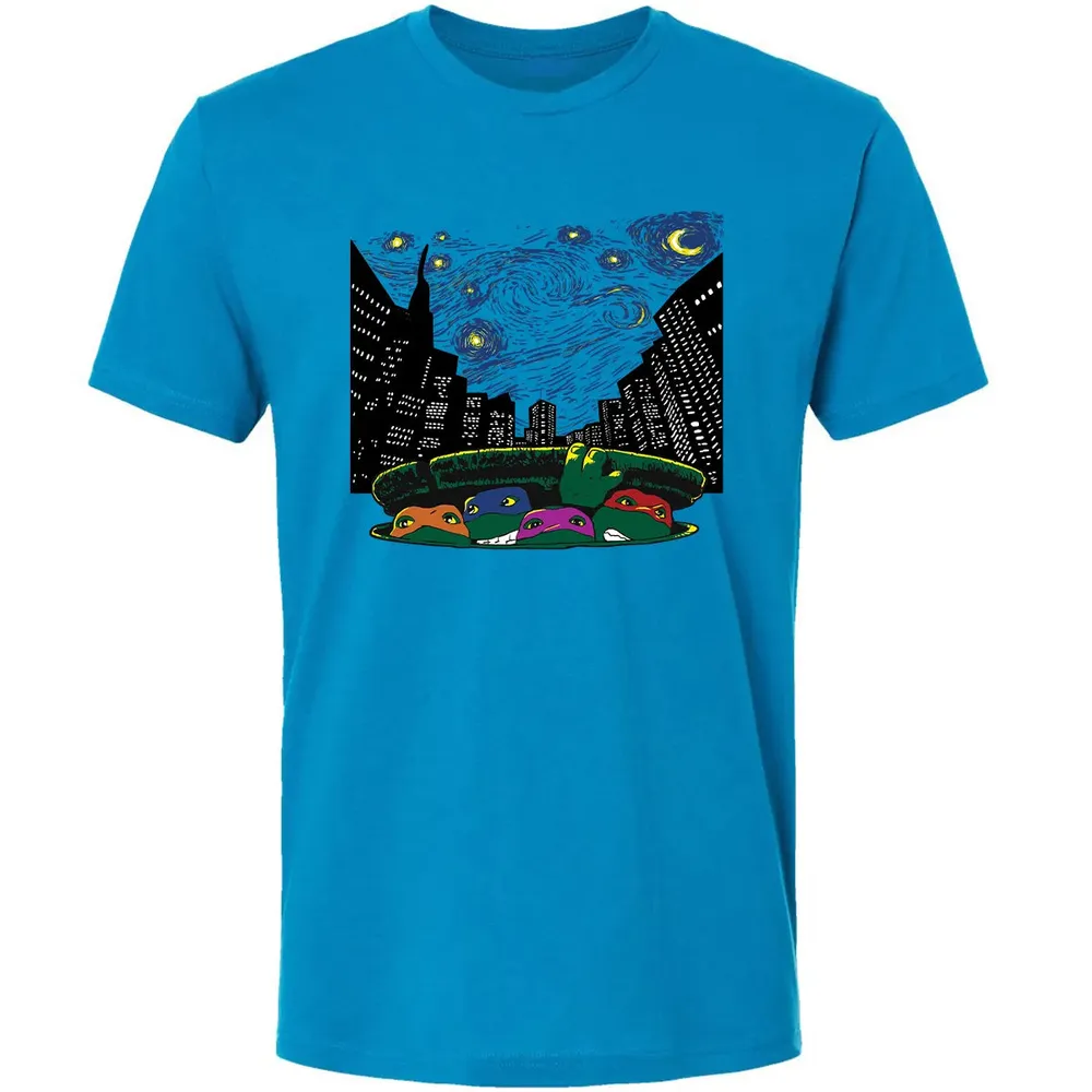 Starry City Night Premium Unisex T-shirt - 15