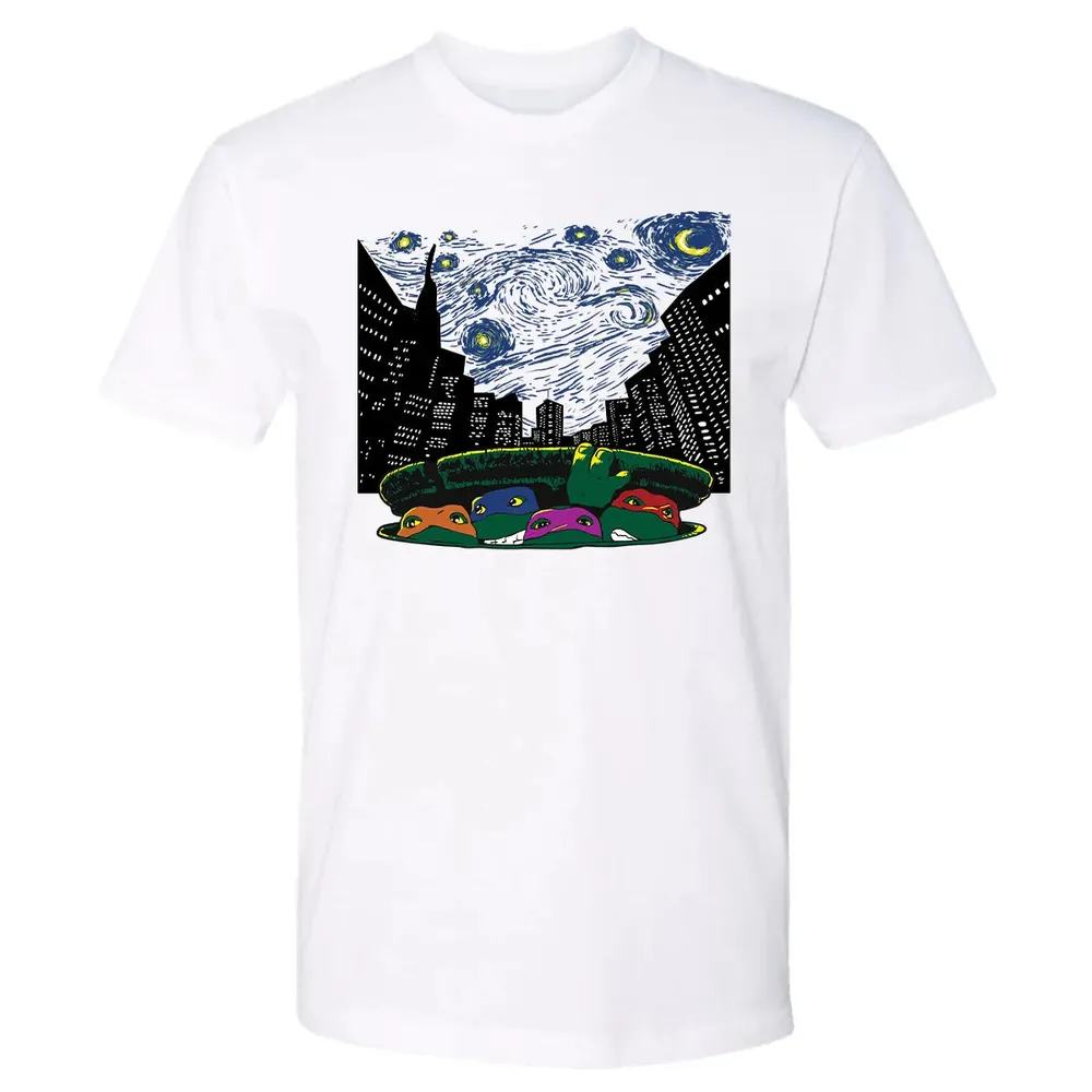 Starry City Night Premium Unisex T-shirt - 4