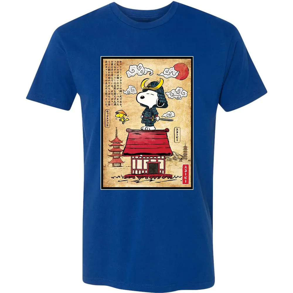 Beagle Samurai in Japan Premium Unisex T-shirt - 10