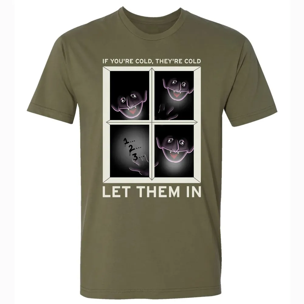 Let Them In Premium Unisex T-shirt - 4