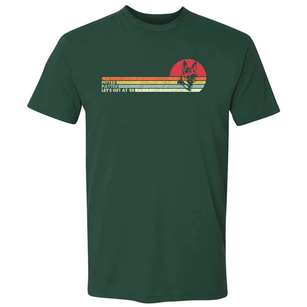 German Shepherd Dog Funny Vintage Premium Unisex T-shirt - 12