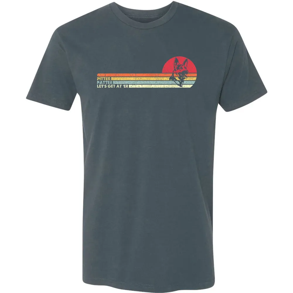 German Shepherd Dog Funny Vintage Premium Unisex T-shirt - 14