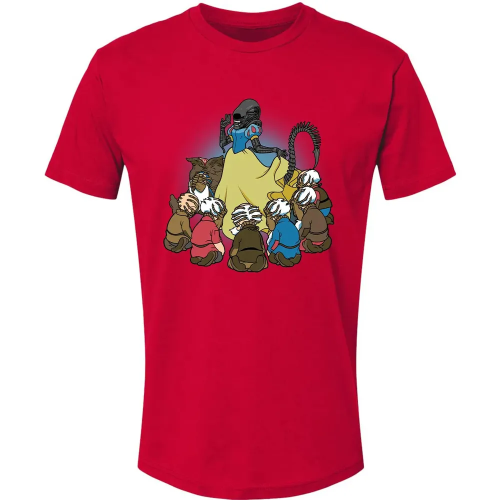 Alien & 7 Dwarfs Premium Unisex T-shirt - 6