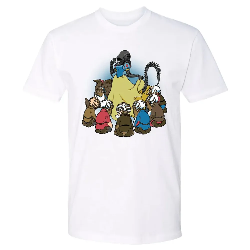 Alien & 7 Dwarfs Premium Unisex T-shirt - 4
