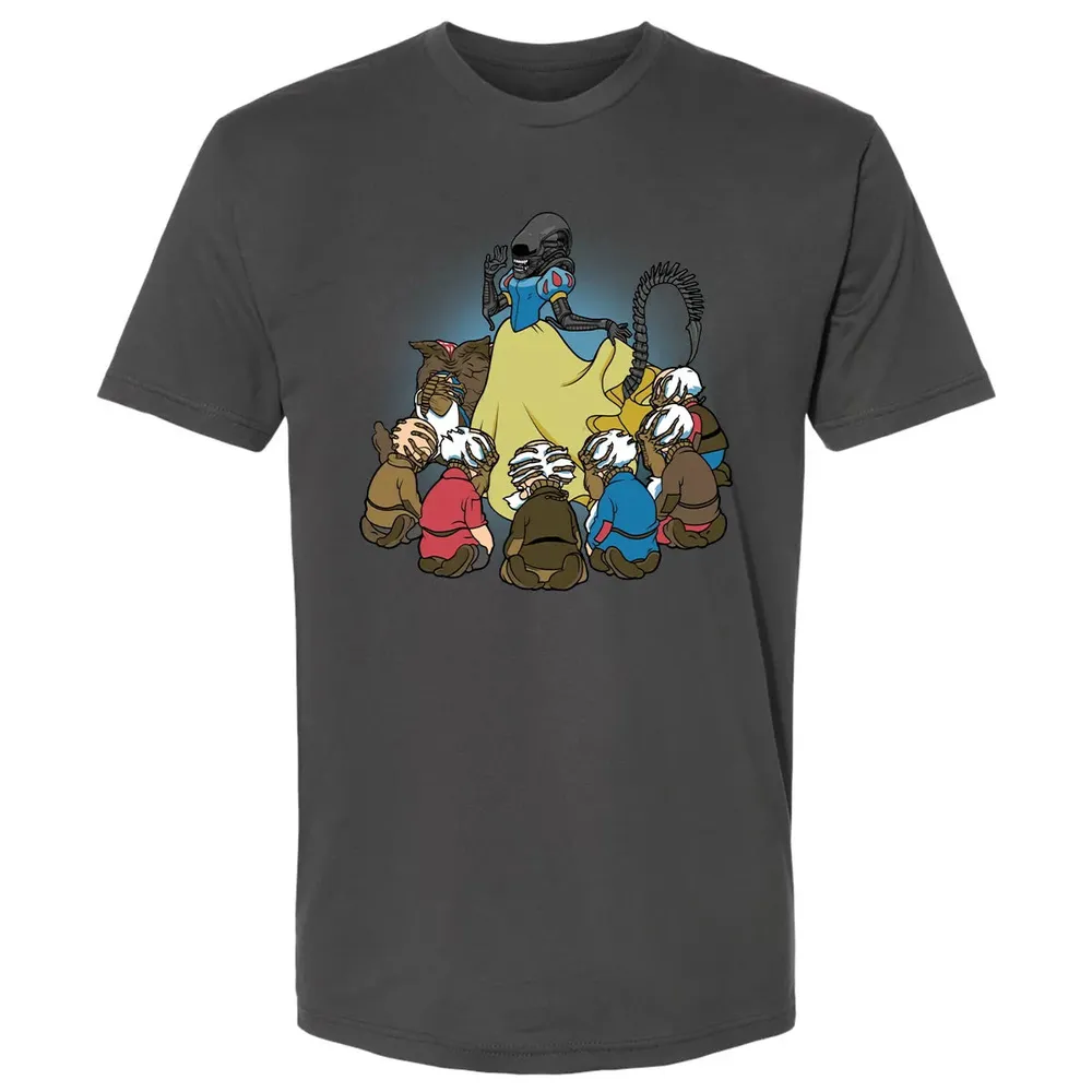 Alien & 7 Dwarfs Premium Unisex T-shirt - 8