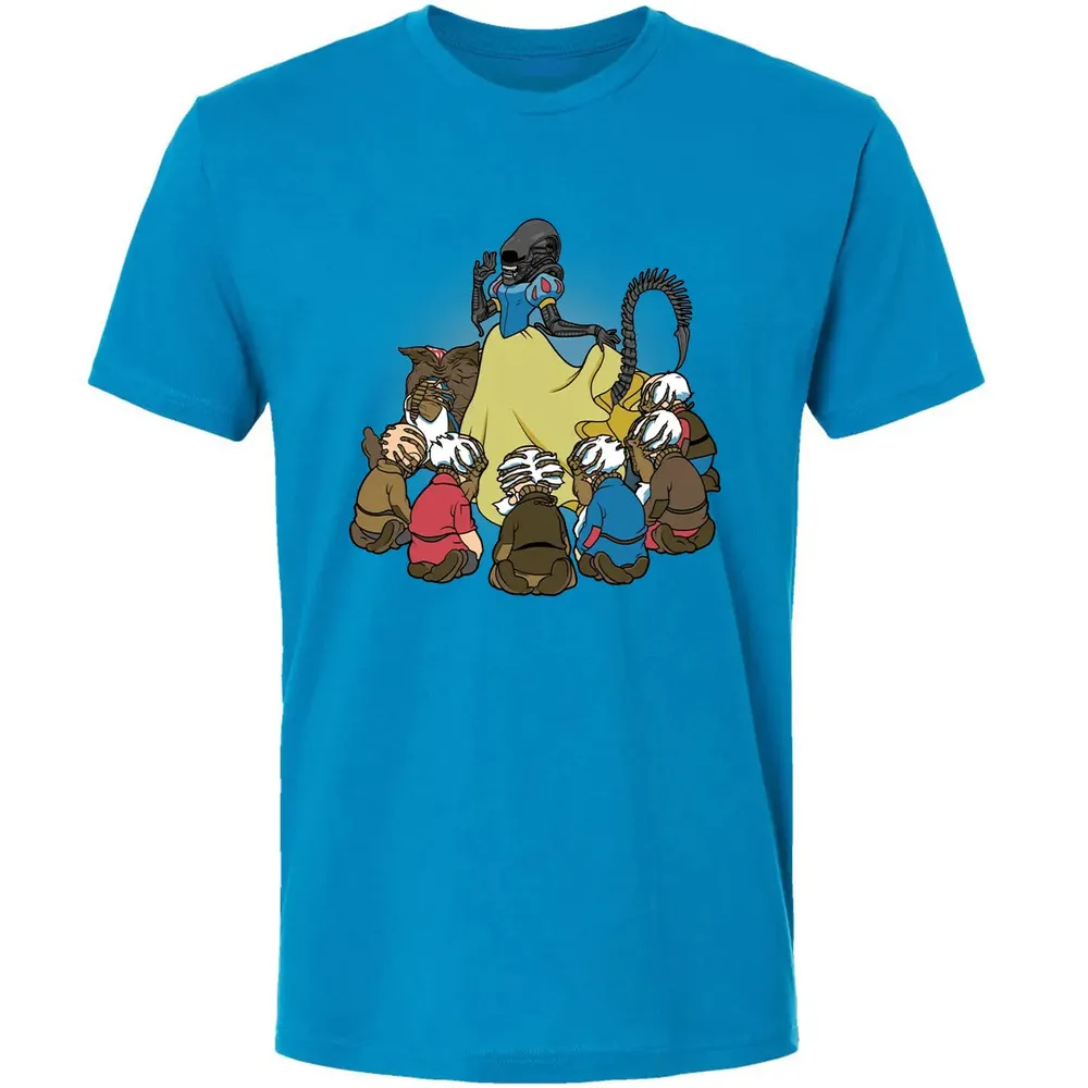 Alien & 7 Dwarfs Premium Unisex T-shirt - 15
