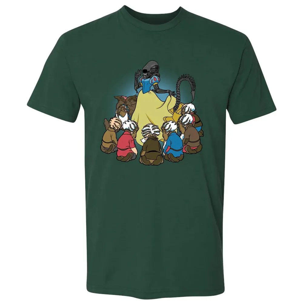 Alien & 7 Dwarfs Premium Unisex T-shirt - 12