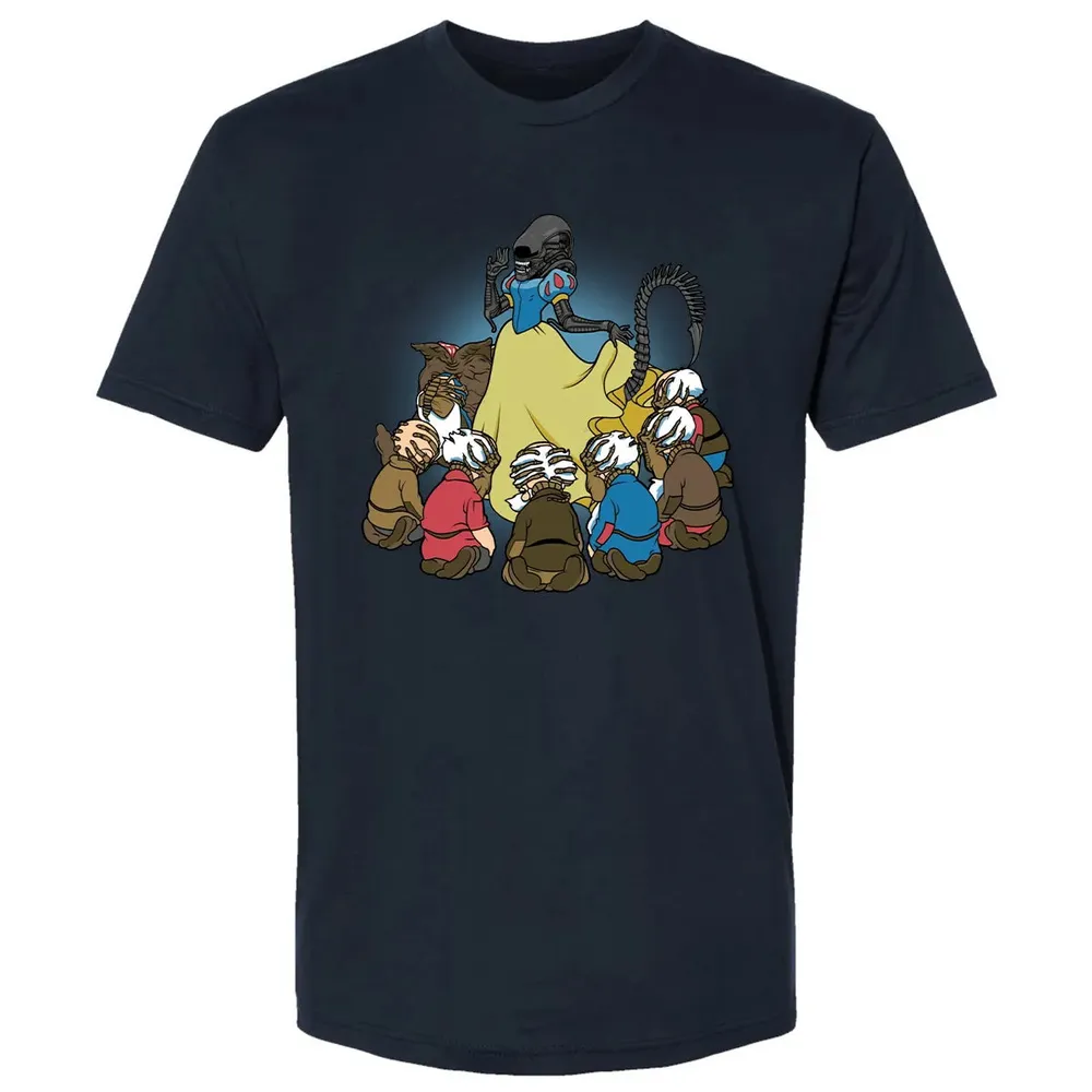 Alien & 7 Dwarfs Premium Unisex T-shirt - 2