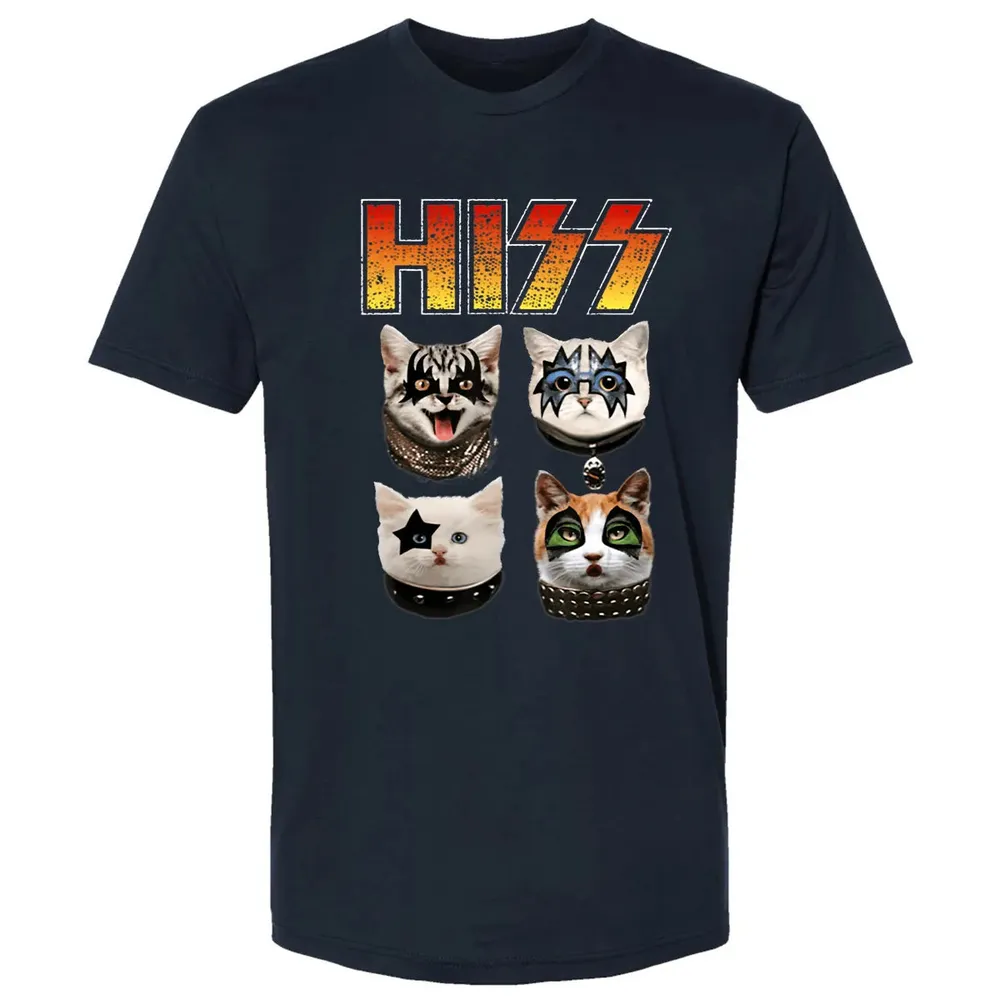 Hiss Funny Cat Lover Premium Unisex T-shirt - 2