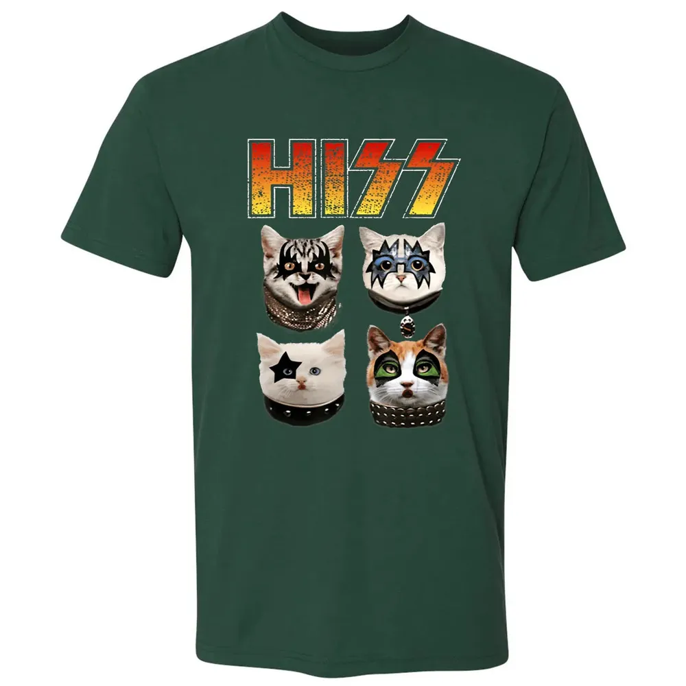 Hiss Funny Cat Lover Premium Unisex T-shirt - 12