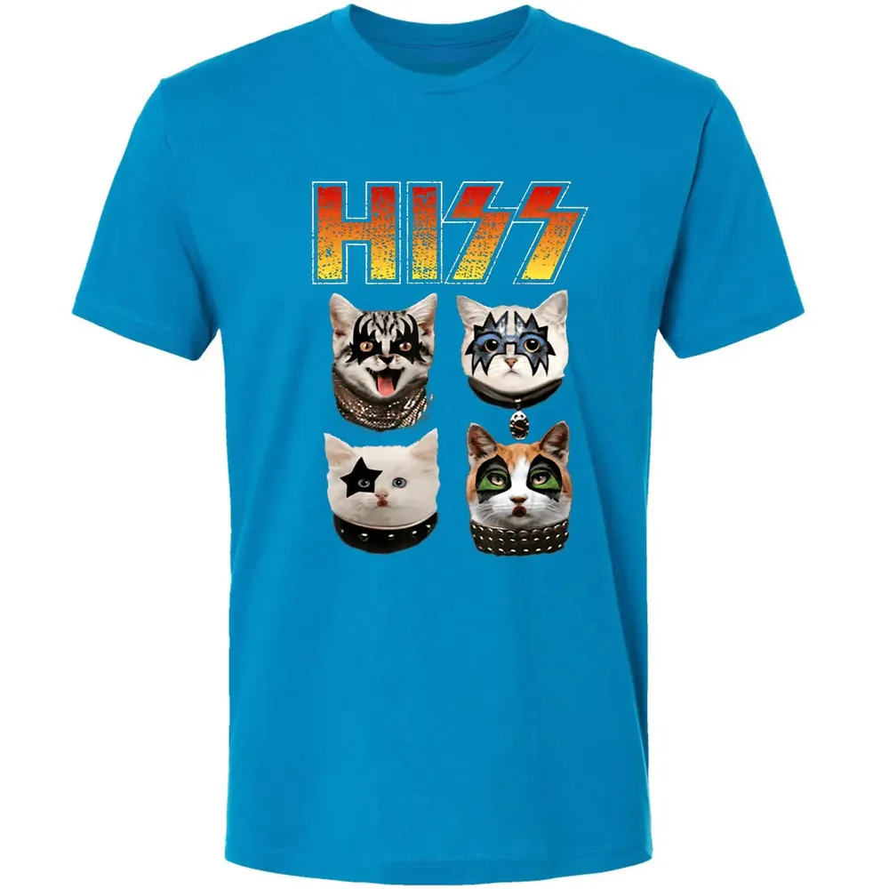 Hiss Funny Cat Lover Premium Unisex T-shirt - 15