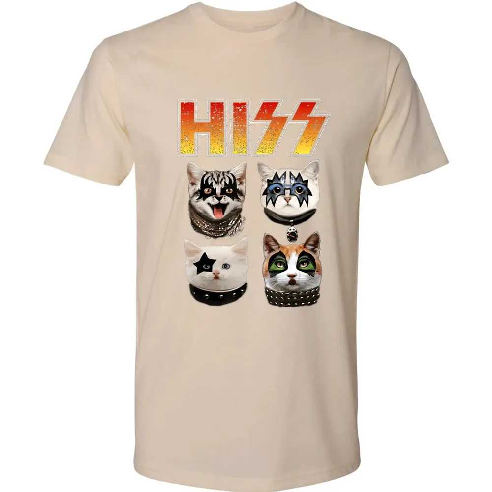 Hiss Funny Cat Lover Premium Unisex T-shirt - 13