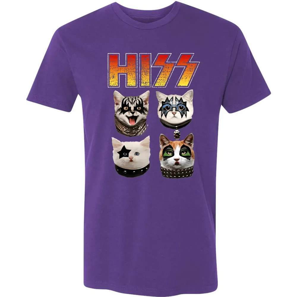 Hiss Funny Cat Lover Premium Unisex T-shirt - 7