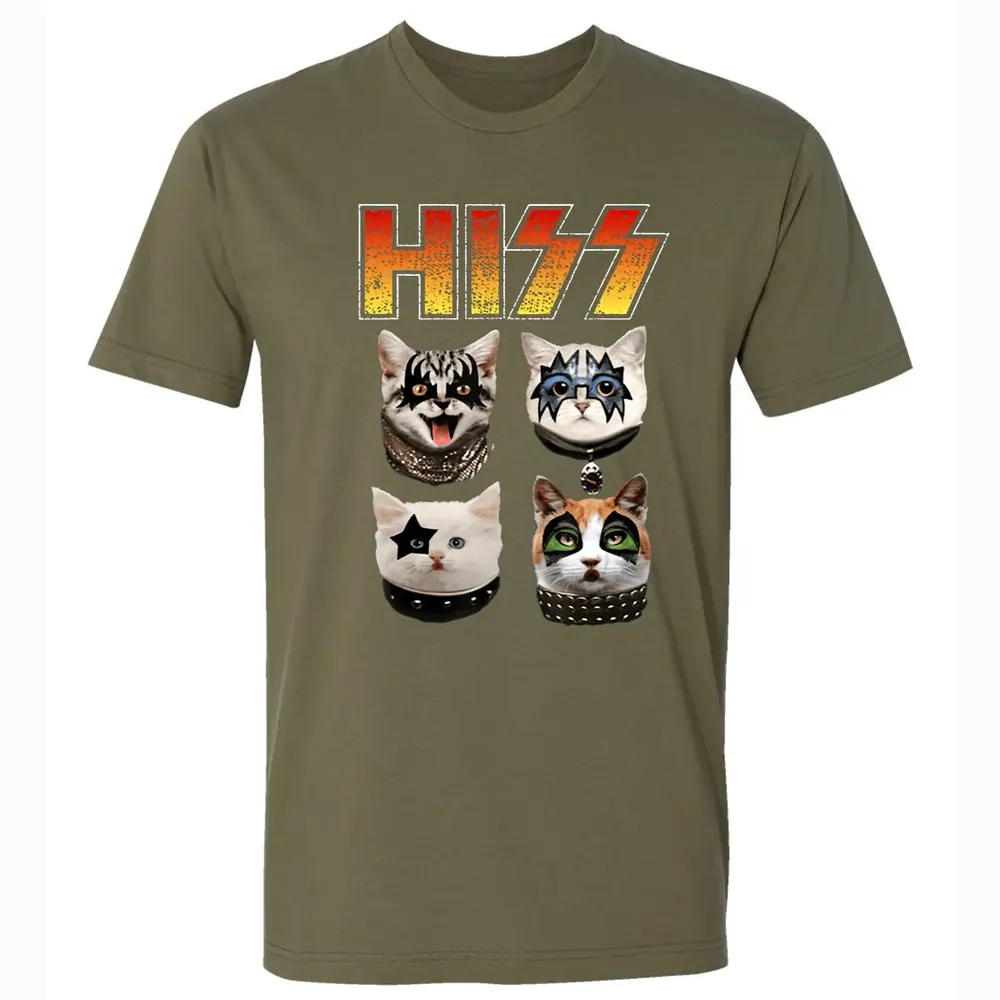 Hiss Funny Cat Lover Premium Unisex T-shirt - 5