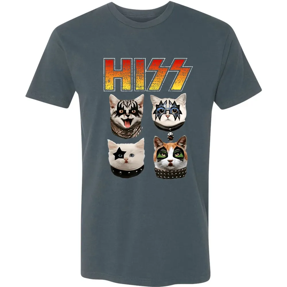 Hiss Funny Cat Lover Premium Unisex T-shirt - 14