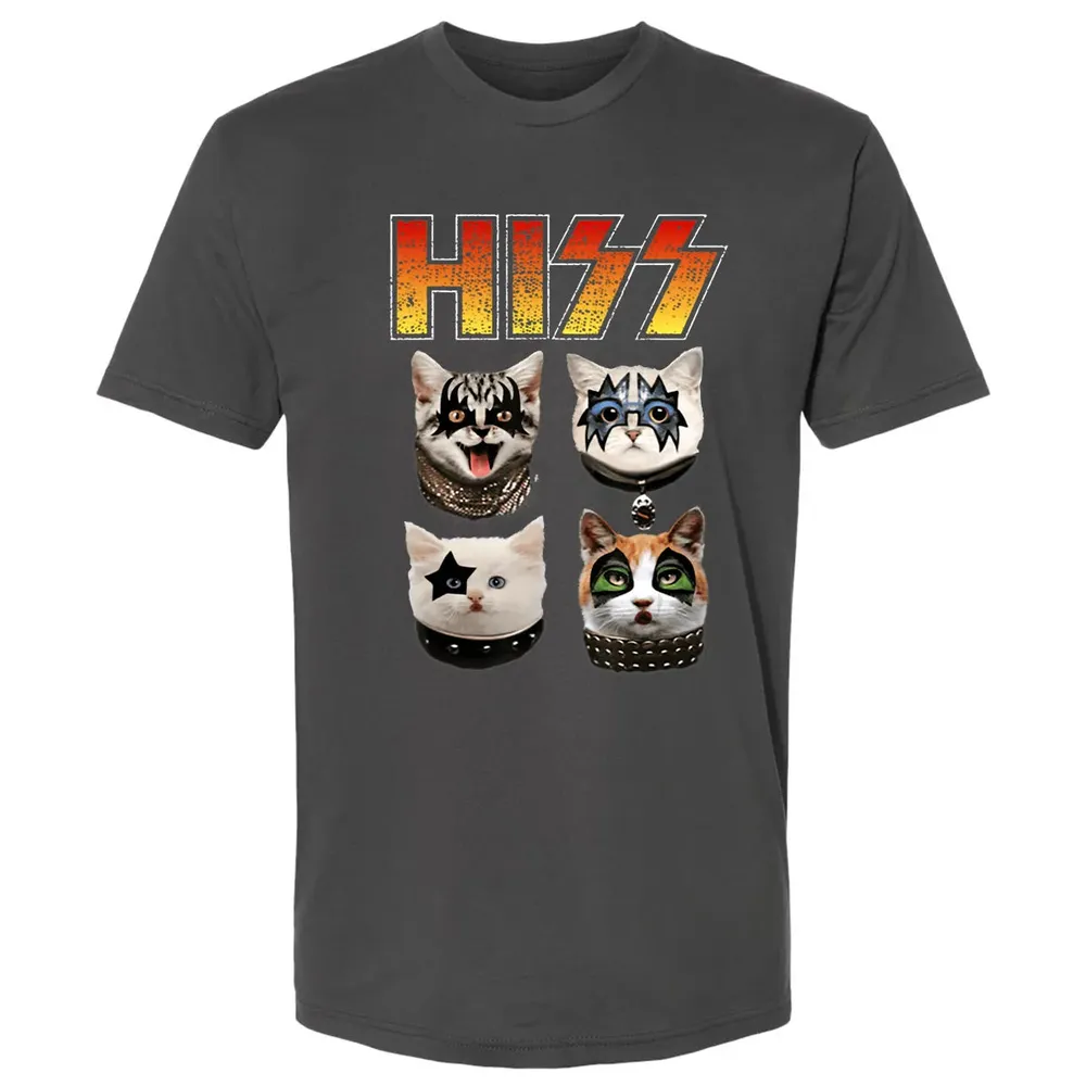 Hiss Funny Cat Lover Premium Unisex T-shirt - 8