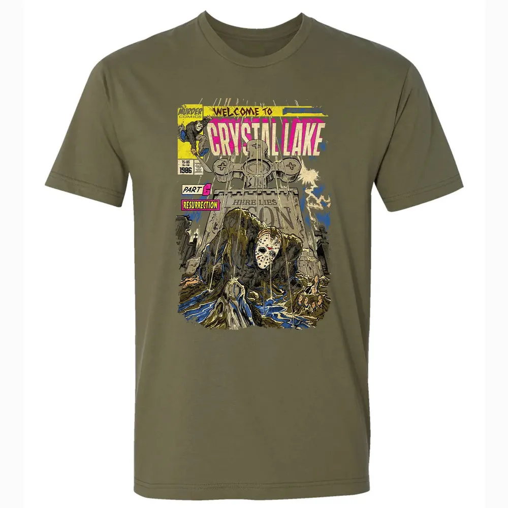 Welcome To Crystal Lake Premium Unisex T-shirt - 5