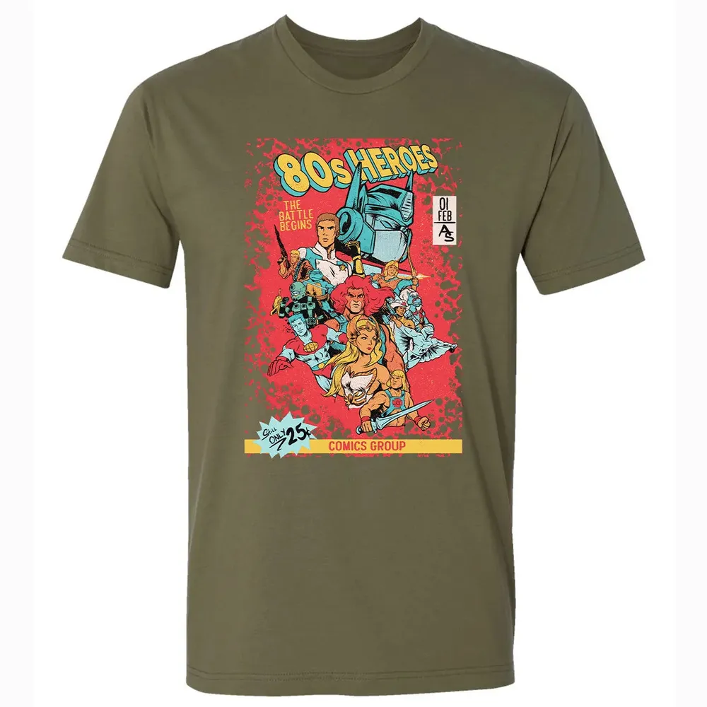 80s Heroes Premium Unisex T-shirt - 5