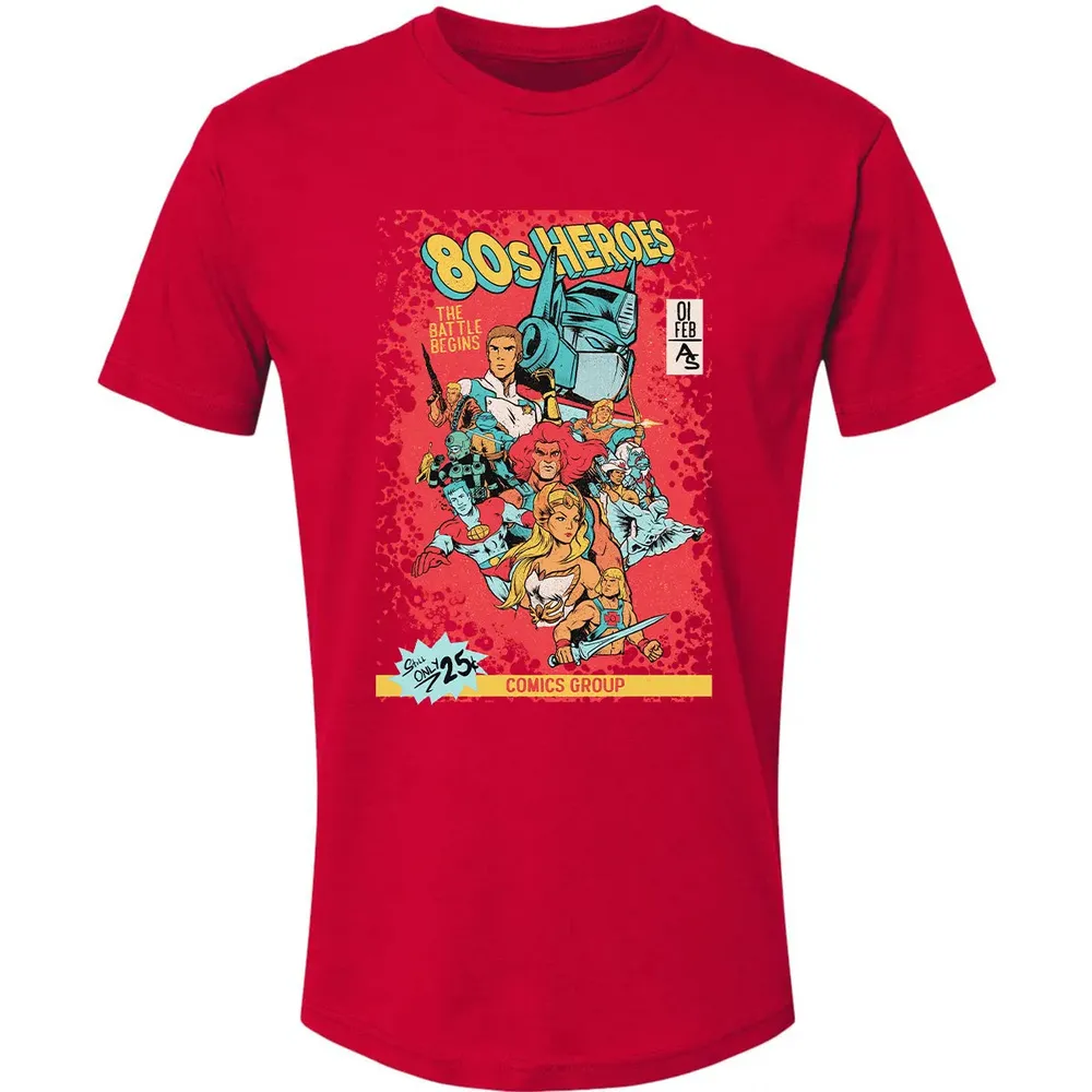 80s Heroes Premium Unisex T-shirt - 6