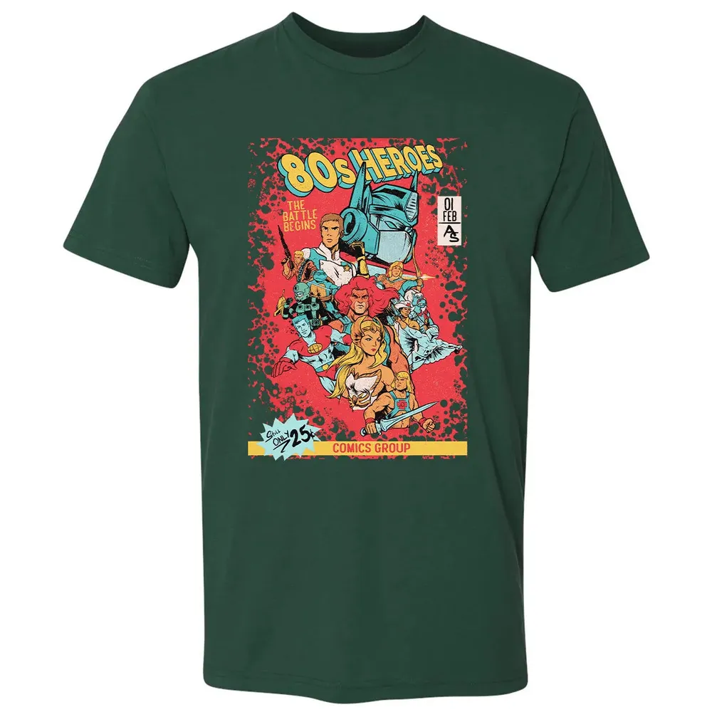 80s Heroes Premium Unisex T-shirt - 12