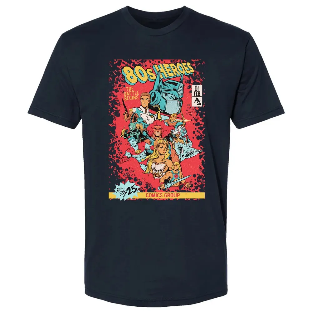 80s Heroes Premium Unisex T-shirt - 2