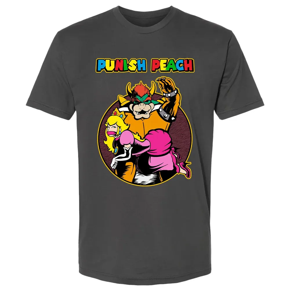 PUNISH PEACH Premium Unisex T-shirt - 8
