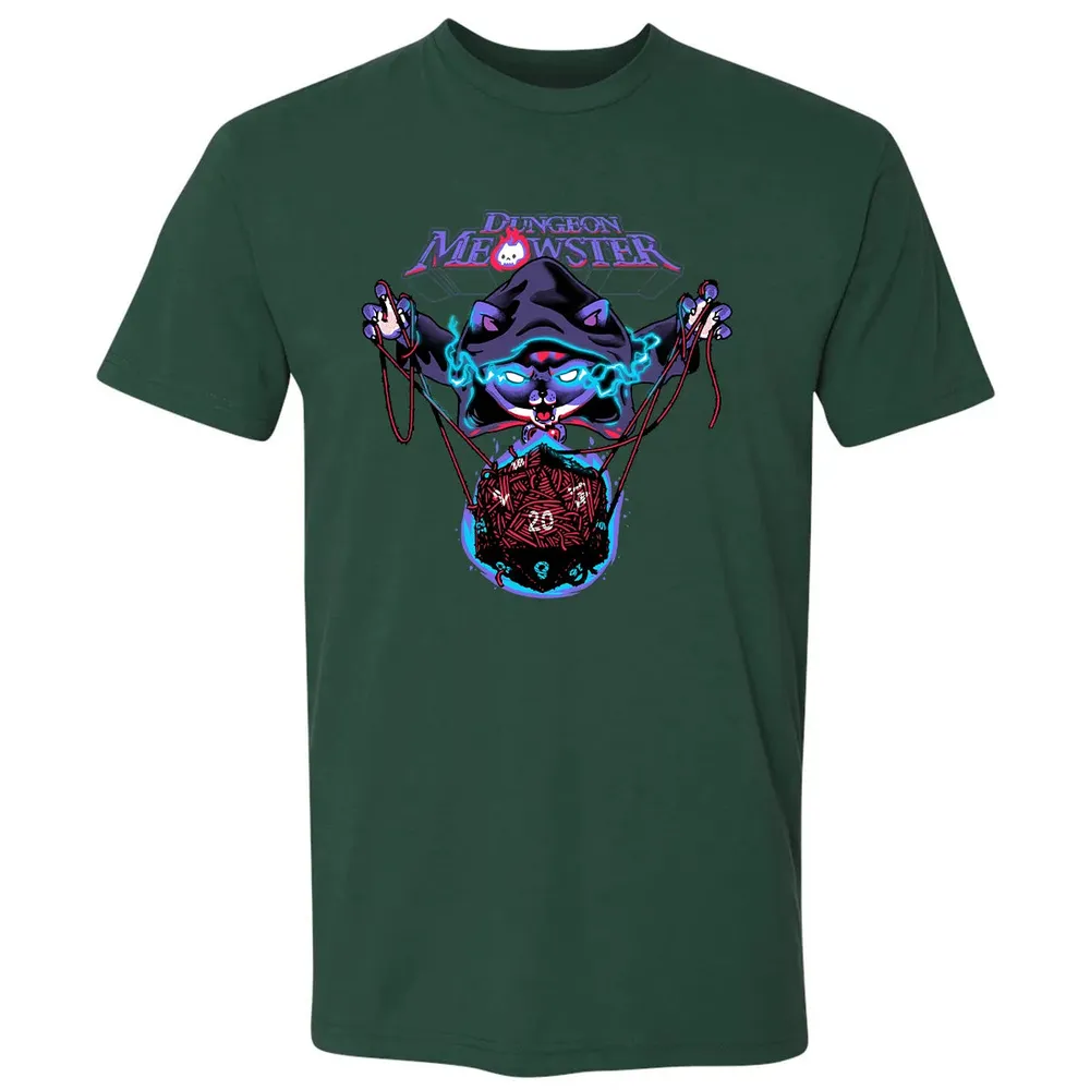 Dungeon Meowster Premium Unisex T-shirt - 12