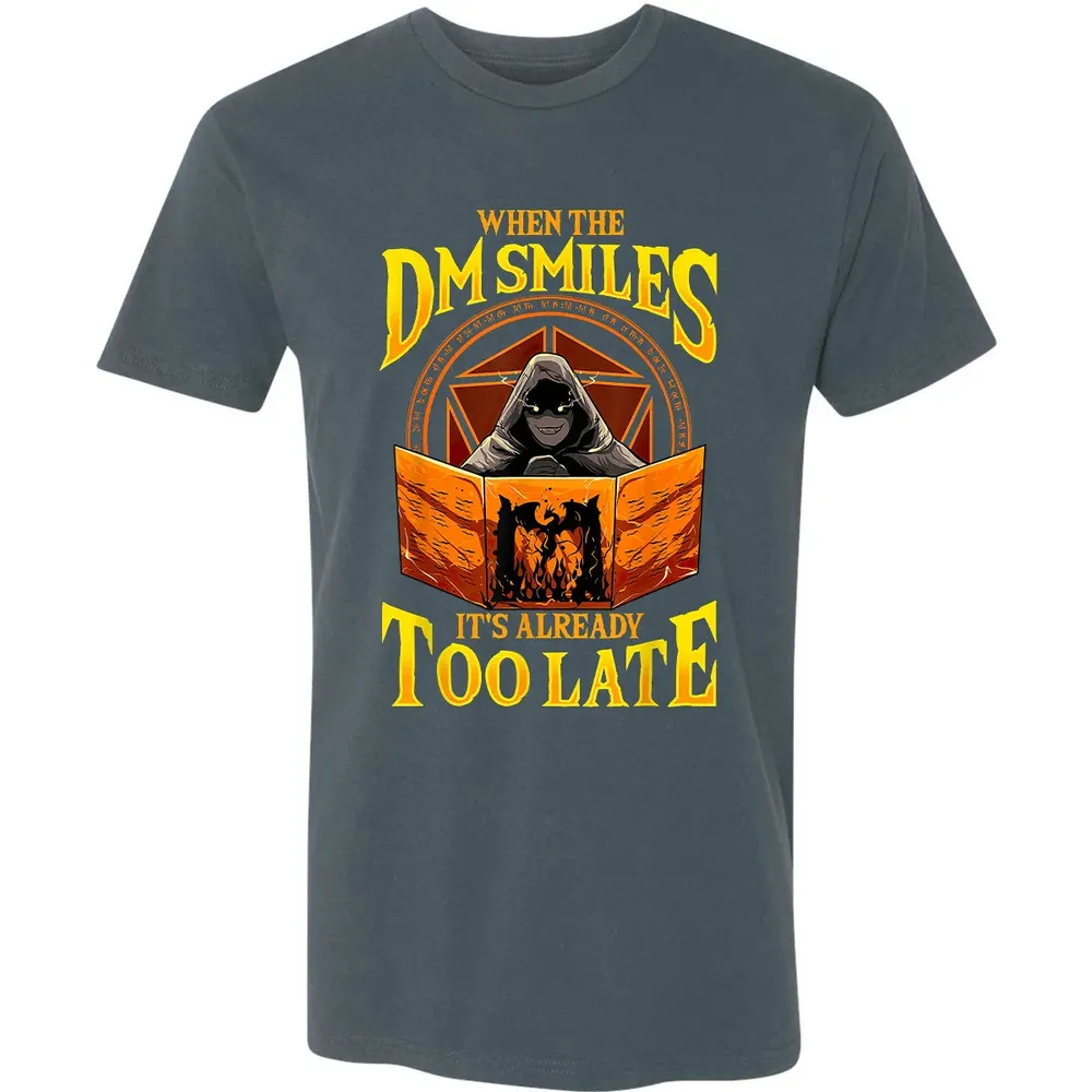 When The Dm Smiles Its Already Too Late Premium Unisex T-shirt - 14
