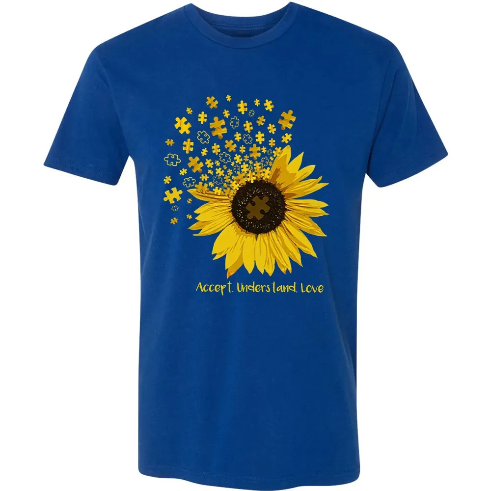 Accept. Understand. Love Premium Unisex T-shirt - 10