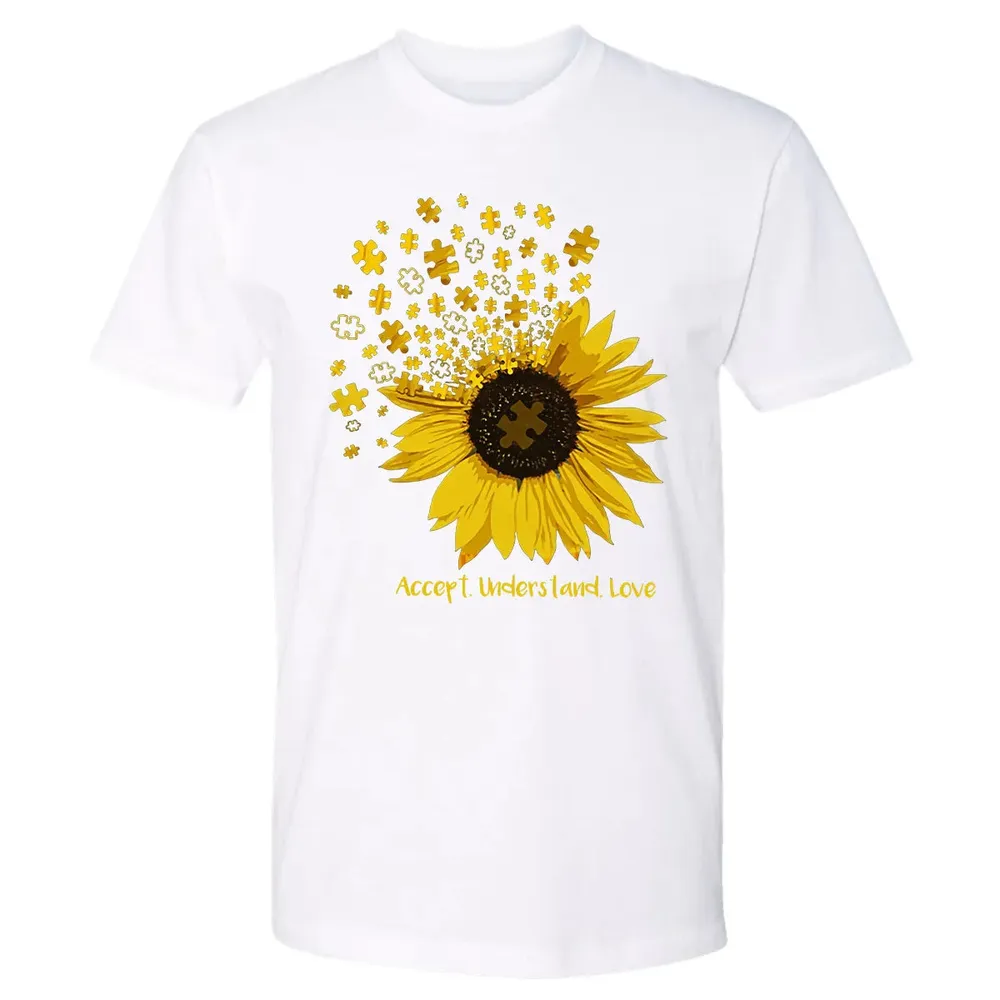Accept. Understand. Love Premium Unisex T-shirt - 4
