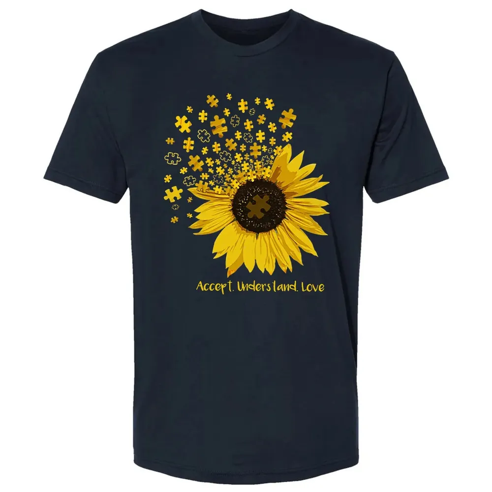 Accept. Understand. Love Premium Unisex T-shirt - 2