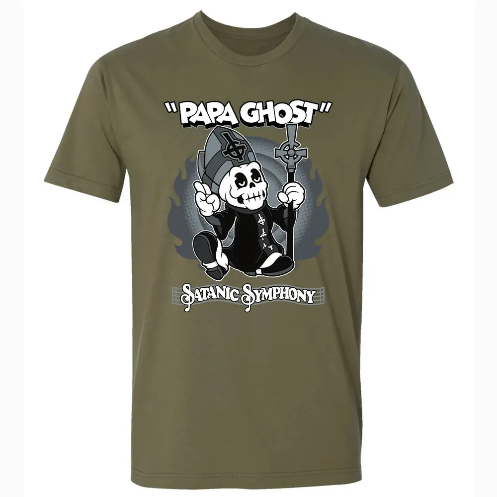 Papa Ghost Premium Unisex T-shirt - 5