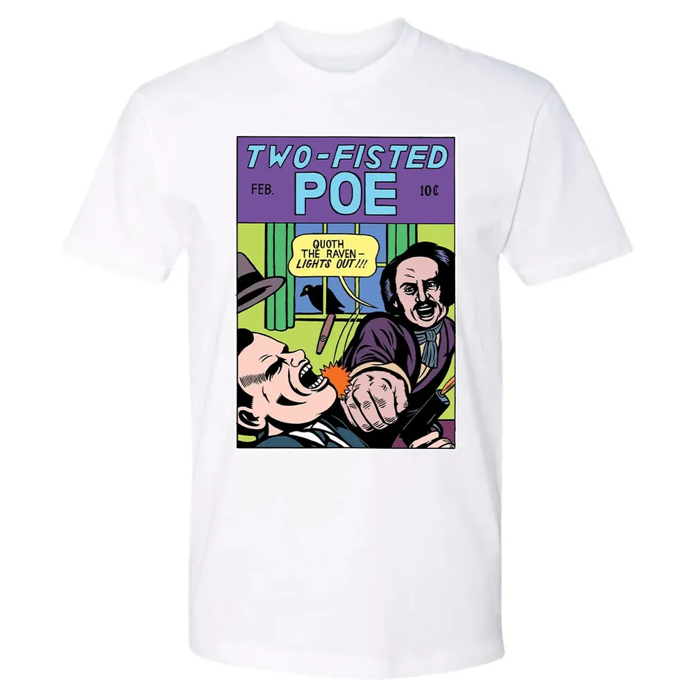 Two-Fisted Poe Premium Unisex T-shirt - 4
