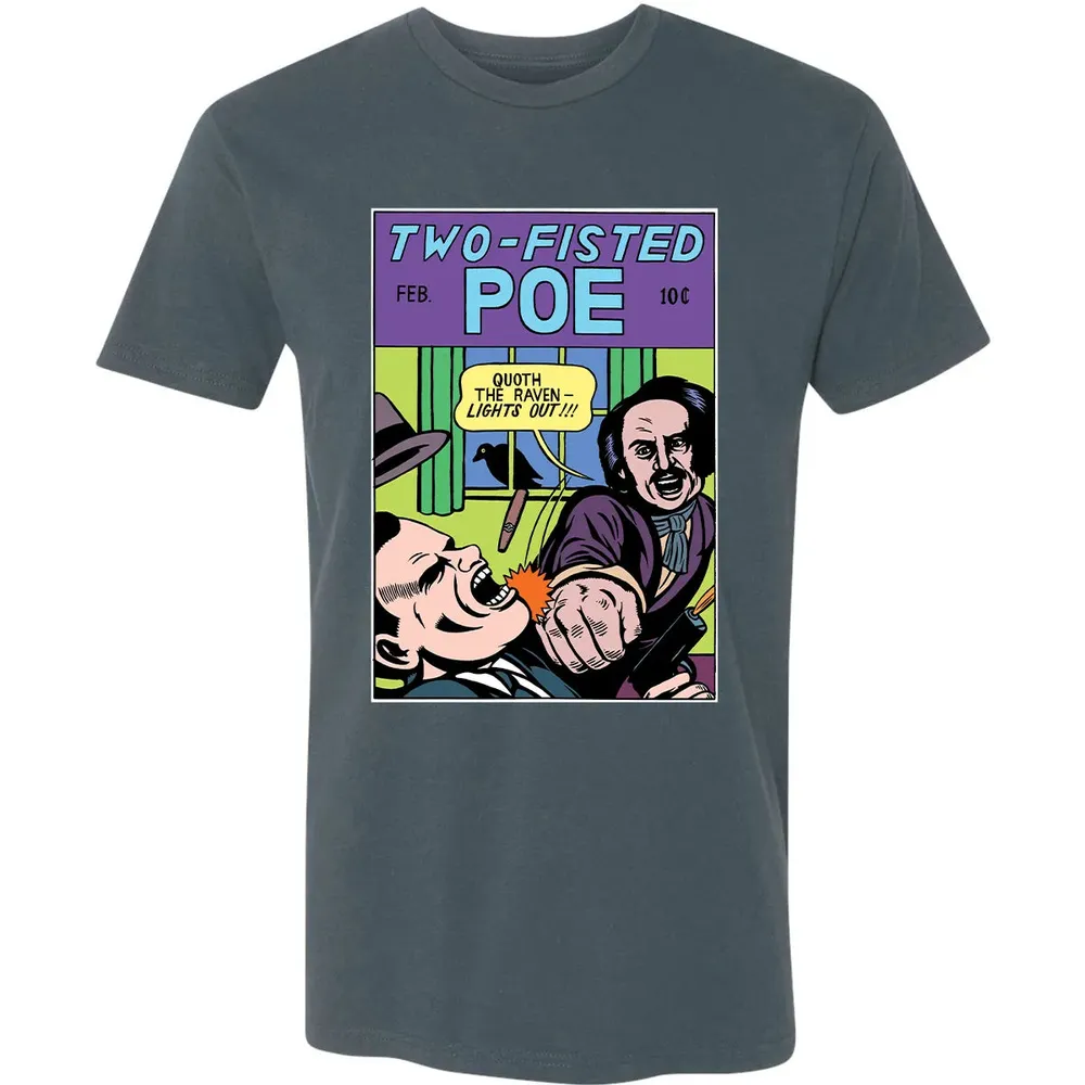 Two-Fisted Poe Premium Unisex T-shirt - 14