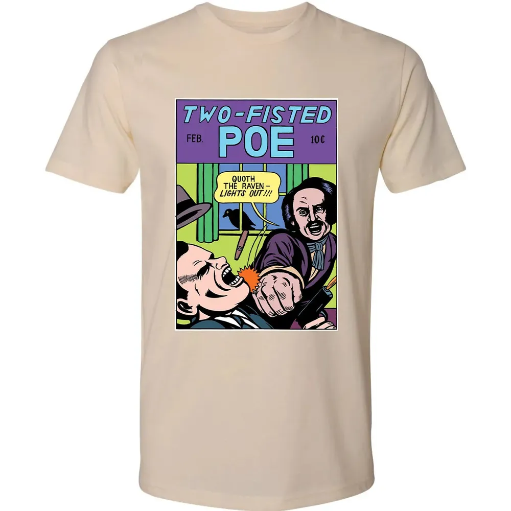 Two-Fisted Poe Premium Unisex T-shirt - 13