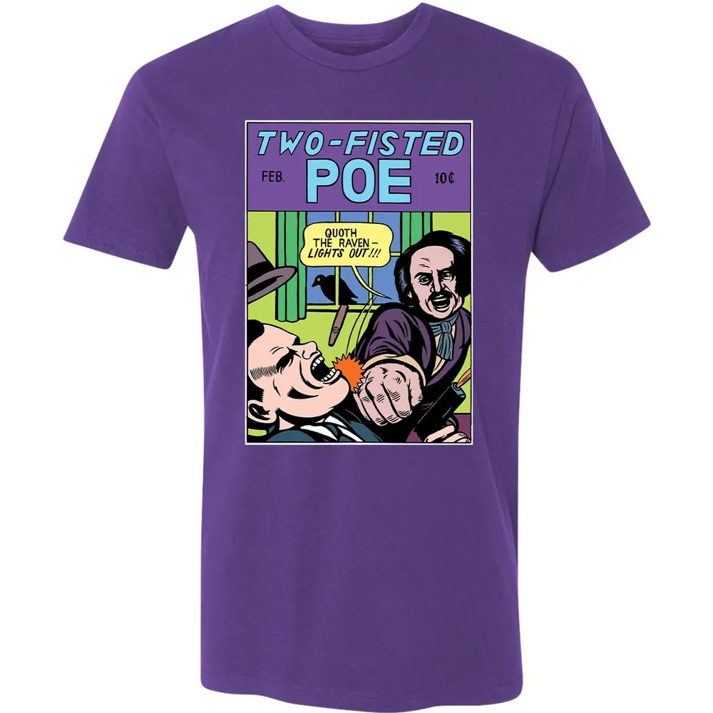 Two-Fisted Poe Premium Unisex T-shirt - 7