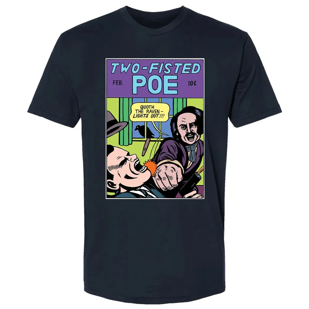 Two-Fisted Poe Premium Unisex T-shirt - 2