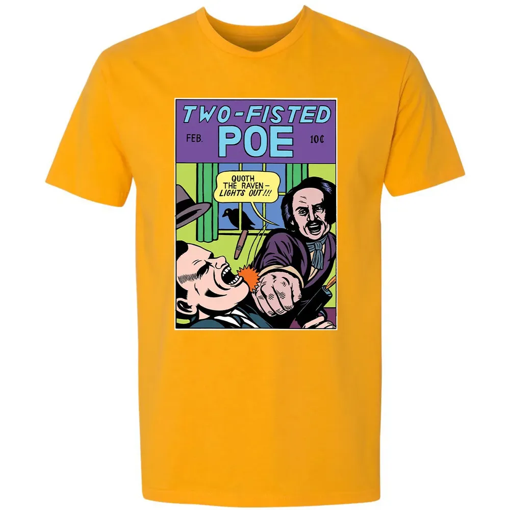 Two-Fisted Poe Premium Unisex T-shirt - 11