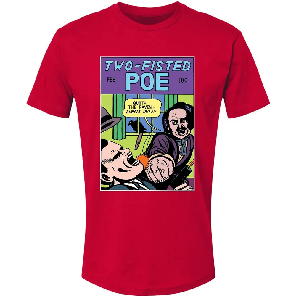Two-Fisted Poe Premium Unisex T-shirt - 6